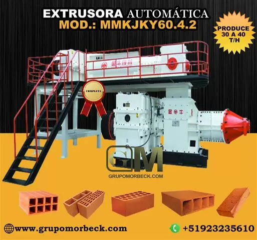 EXTRUSORA  DE LADRILLO ARCILLA image 1