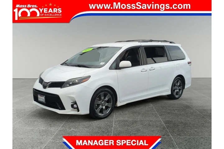 $28488 : Toyota Sienna 2020 SE 8-Pass image 1