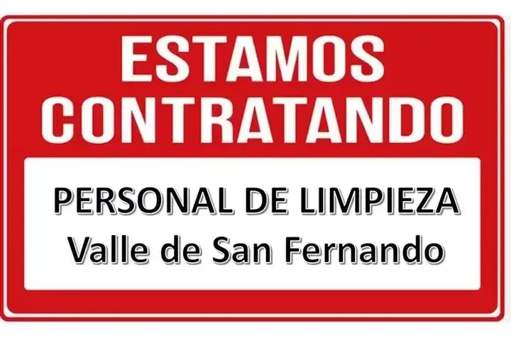 PERSONA PARA LIMPIEZA VALLE SF image 1