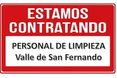 PERSONA PARA LIMPIEZA VALLE SF en Los Angeles