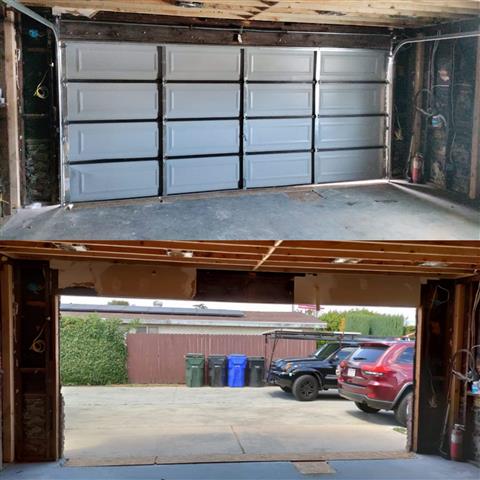 Garage Door removal or reinsta image 2