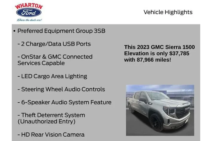 $37785 : GMC Sierra 1500 2023 4x4 Ele image 10