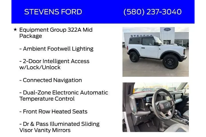 $37899 : Ford Bronco 2022 4x4 Base 2d image 6