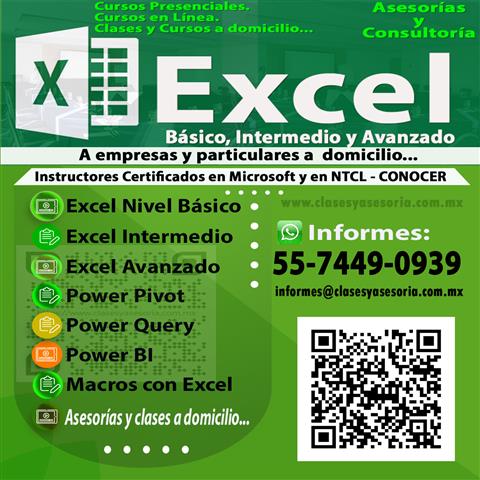 Clases de excel a domicilio image 1