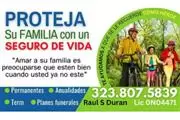 SEGURO DE VIDA/LIFE INSURANCE en Los Angeles