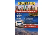 🚛 SE BUSCAN OWNER OPERATORS en Houston