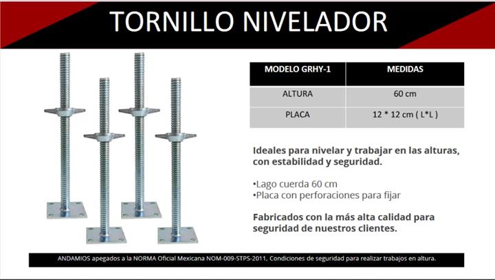 Tornillo Nivelador image 1