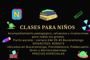 CLASES PARTICULARES PARA NIÑOS en Bucaramanga
