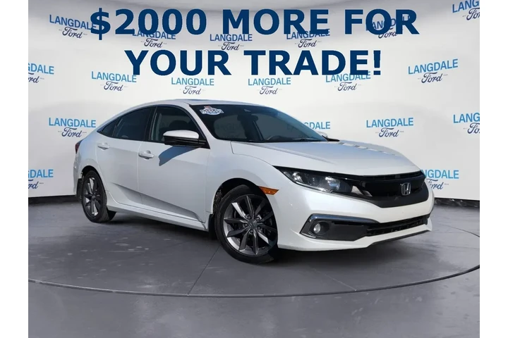 $20981 : Honda Civic 2019 EX 4dr Seda image 1