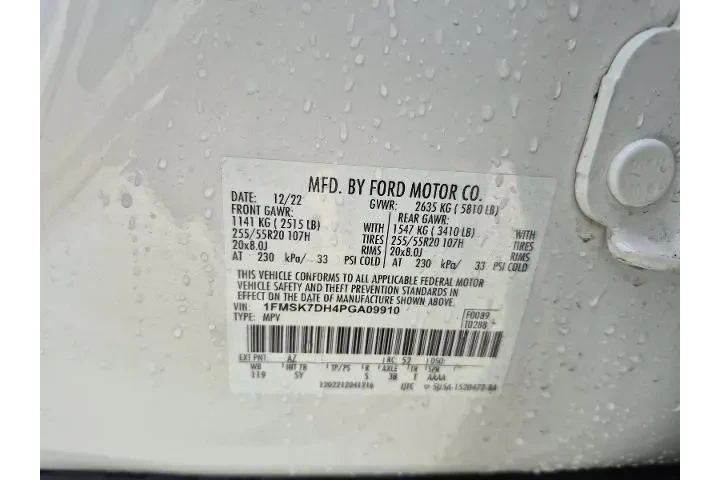 $28591 : Ford Explorer 2023 XLT 4dr S image 5