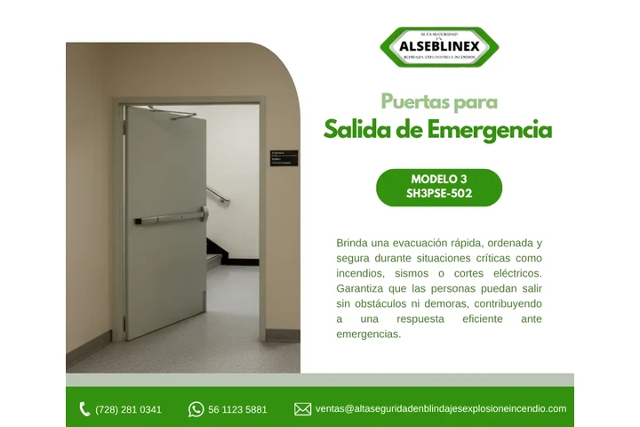 Puertas Salida de Emergencia. image 3