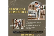 PERSONAL DOMESTICO en Los Angeles