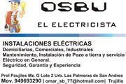 Electricista OSBU en Trujillo