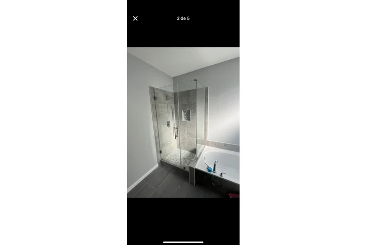 $1 : Shower Glass Door image 4