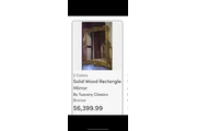 $1500 : Espejo grande de lujo thumbnail