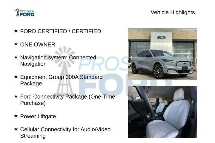 $36949 : Ford Mustang Mach-E 2025 Pre image 5