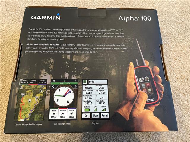 $400 : Garmin Alpha 200/200i Track & image 2