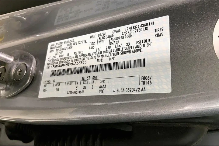 $19591 : Ford Escape 2024 ST-Line 4dr image 8