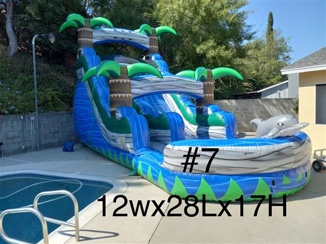 Water slides and jumpers image 1