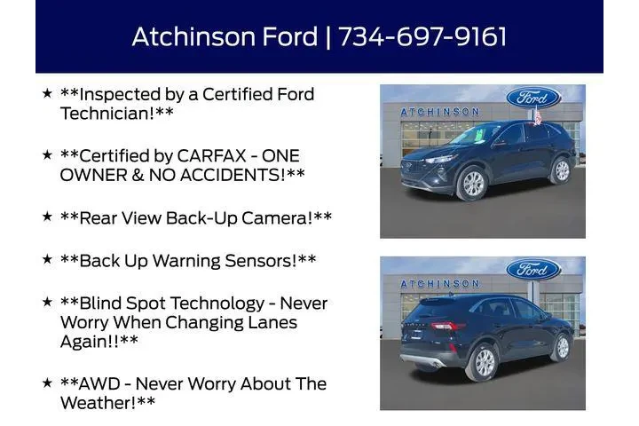 $23500 : Ford Escape 2023 AWD Active image 4