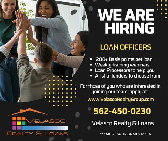 MORTGAGE LOAN OFFICES WANTED image 1