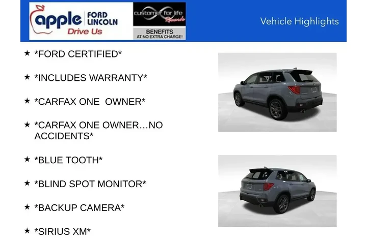 $28300 : Honda Passport 2022 AWD EX-L image 9