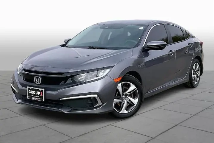 $16386 : Honda Civic 2020 LX 4dr Seda image 1