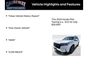 $39690 : Honda Pilot 2024 AWD Touring thumbnail