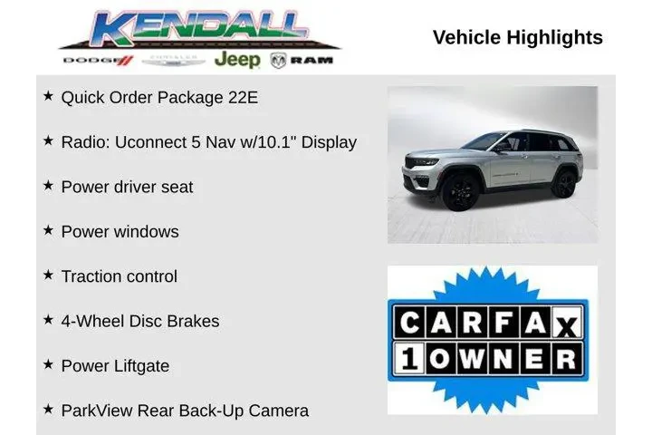 $33263 : Jeep Grand Cherokee 2024 4x2 image 4