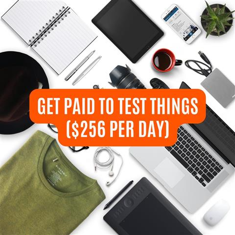 Get Paid to Test Things $256 image 1