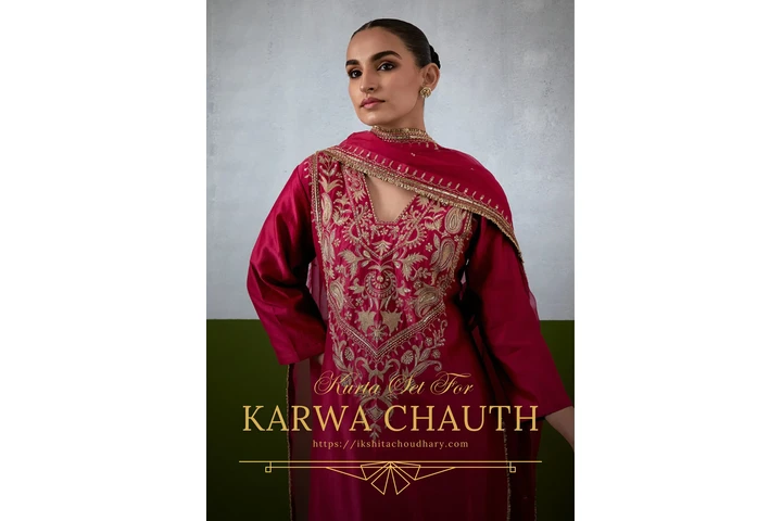 $242 : Karwachauth Dress For Women image 1