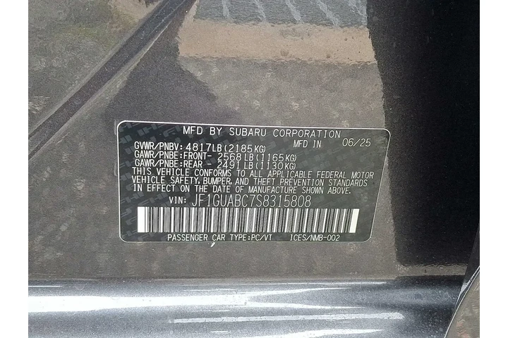 $25995 : Subaru Impreza 2025 AWD Base image 10