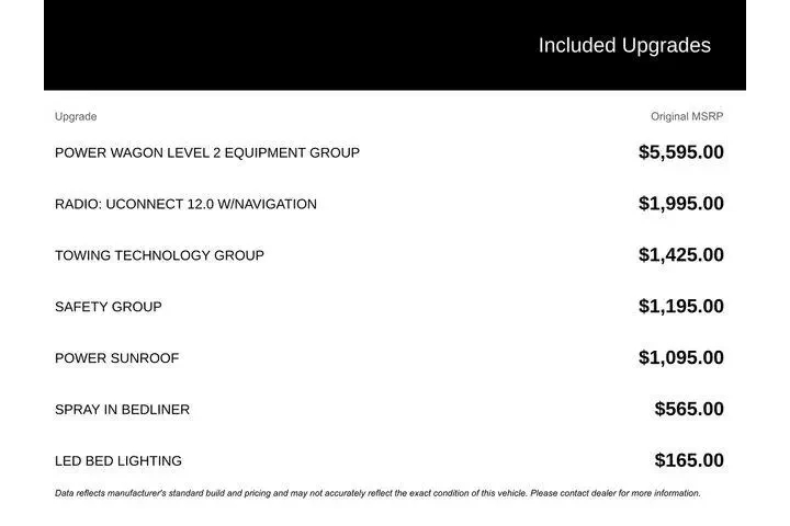 $33000 : Ram 2500 2019 4x4 Power Wago image 2