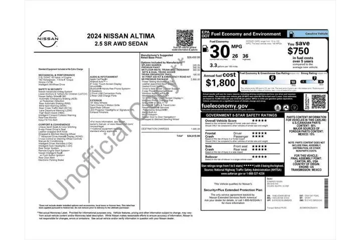 $25954 : Nissan Altima 2024 AWD 2.5 S image 2