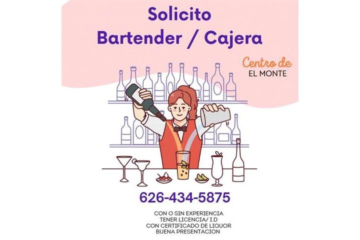 CAJERA/ BARTENDER image 1