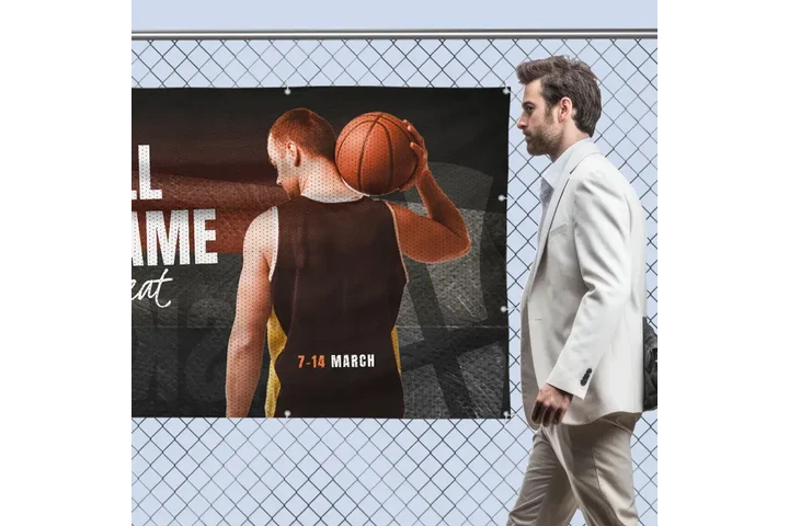 Large Mesh Fence Banners image 3