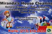 House cleaning en Los Angeles