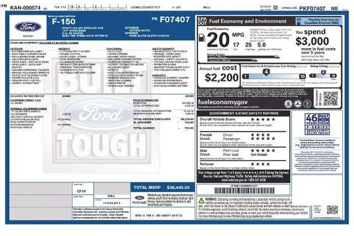 $37745 : Ford F-150 2023 4x2 XL 2dr R image 6