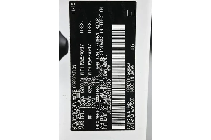 $22495 : Toyota 4Runner 2016 4x2 SR5 image 7