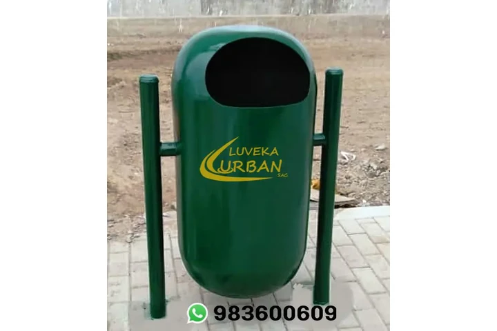 TACHOS DE BASURA METALICOS image 3