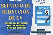 Servicio de redacción de CV en Mexico DF