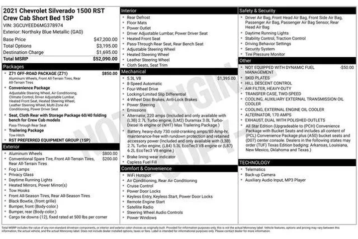 $39461 : Chevrolet Silverado 1500 202 image 2