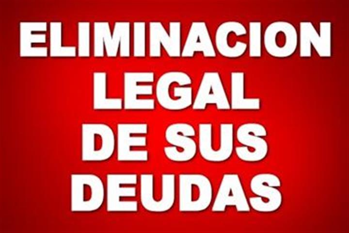 ELIMINACIÓN LEGAL DE DEUDAS. image 1