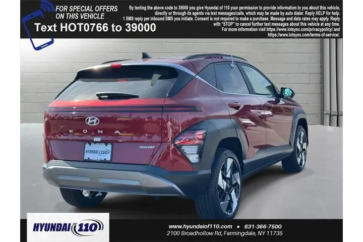 $28769 : Hyundai KONA 2025 AWD Limite image 6