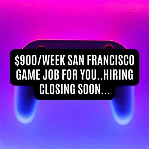 $900/week San Francisco game image 1