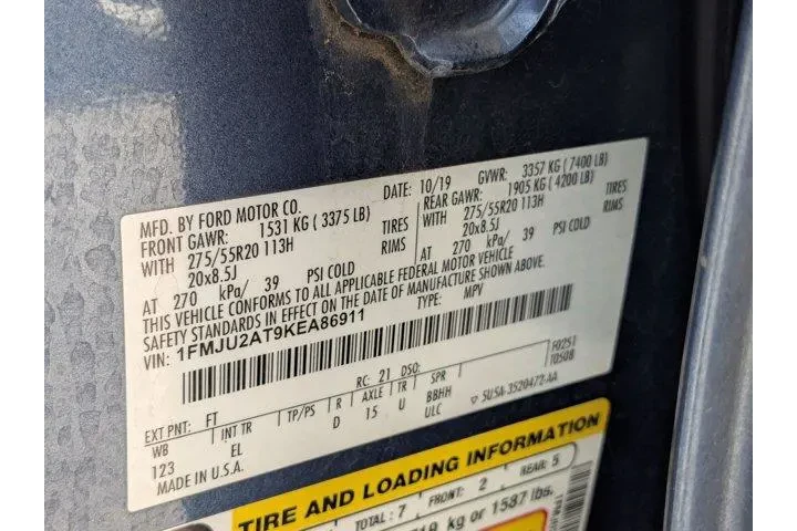 $24319 : Ford Expedition 2019 4x4 Lim image 5