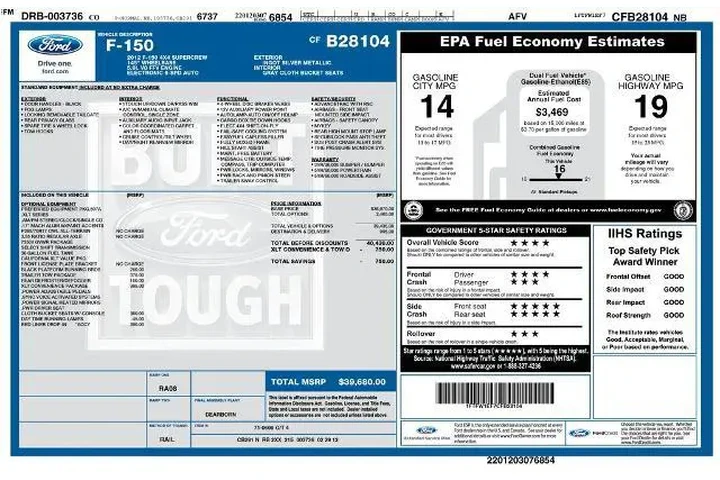 $13700 : Ford F-150 2012 4x4 XLT 4dr image 7