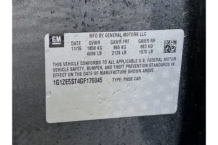 $13975 : Chevrolet Malibu 2016 LT 4dr image 8