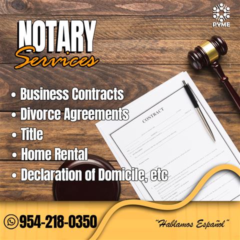 NOTARY PUBLIC SERVICES image 1