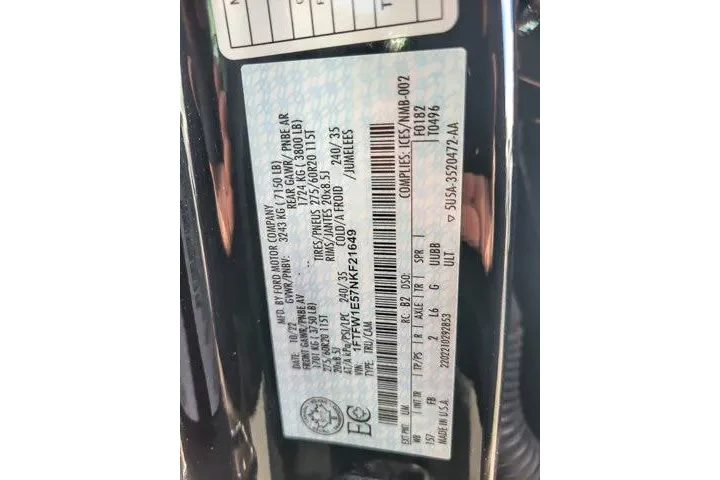 $38887 : Ford F-150 2022 4x4 XLT 4dr image 9